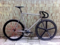 prototype steel frame track bike